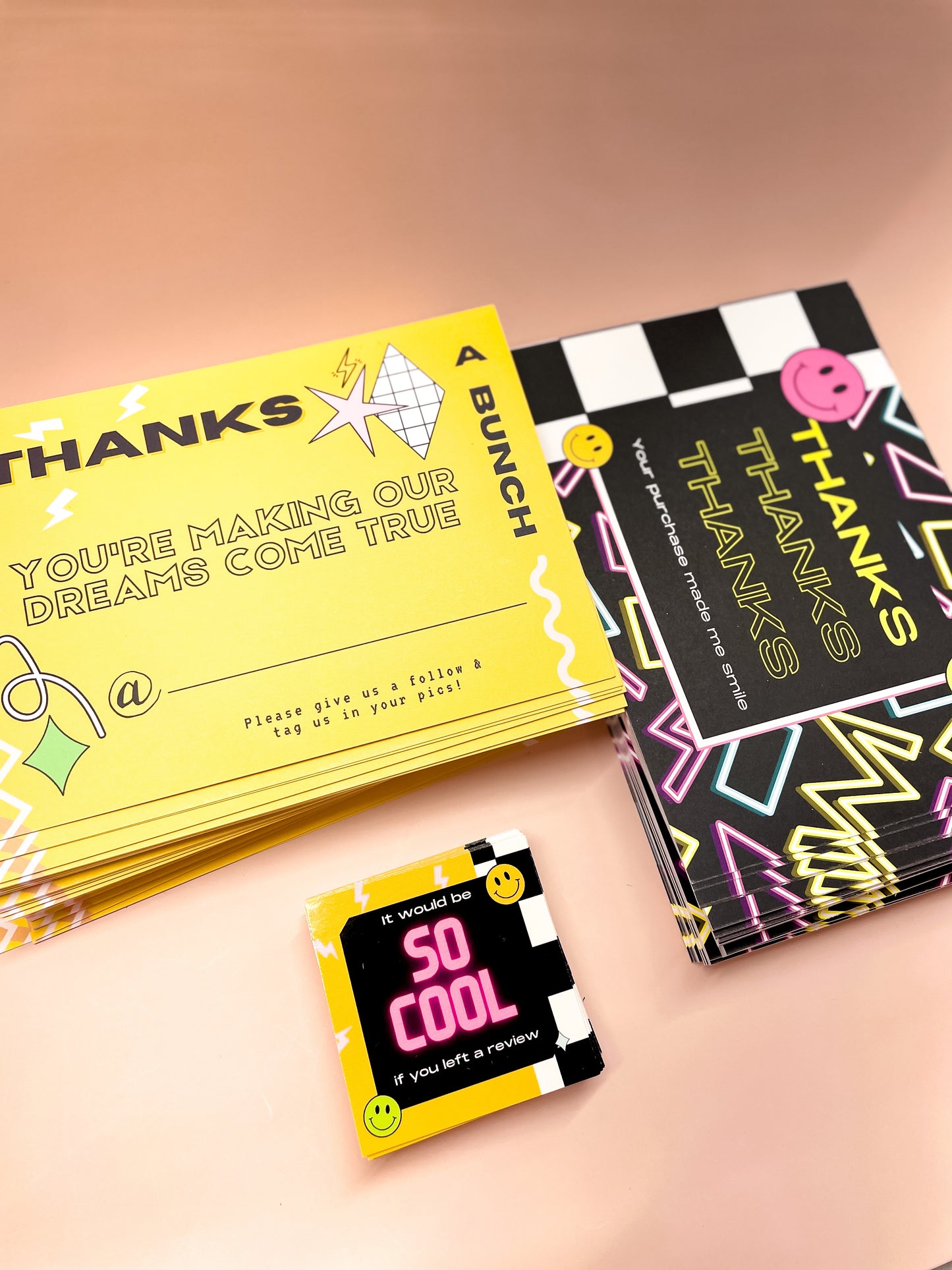 Making Our Dreams Postcard Packaging Insert