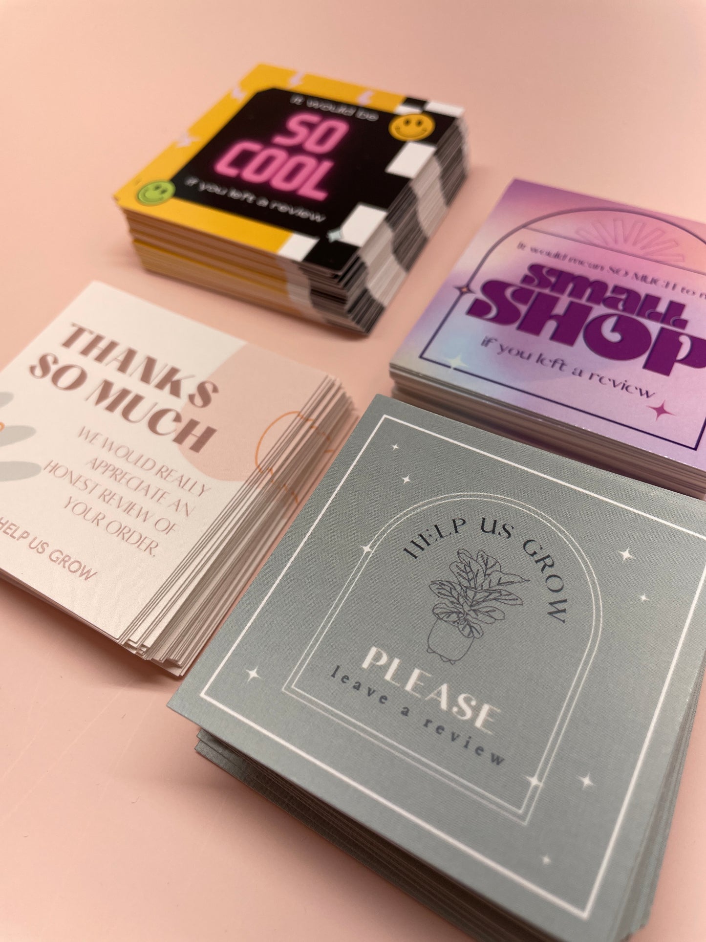 So Cool (Review) Square Packaging Insert