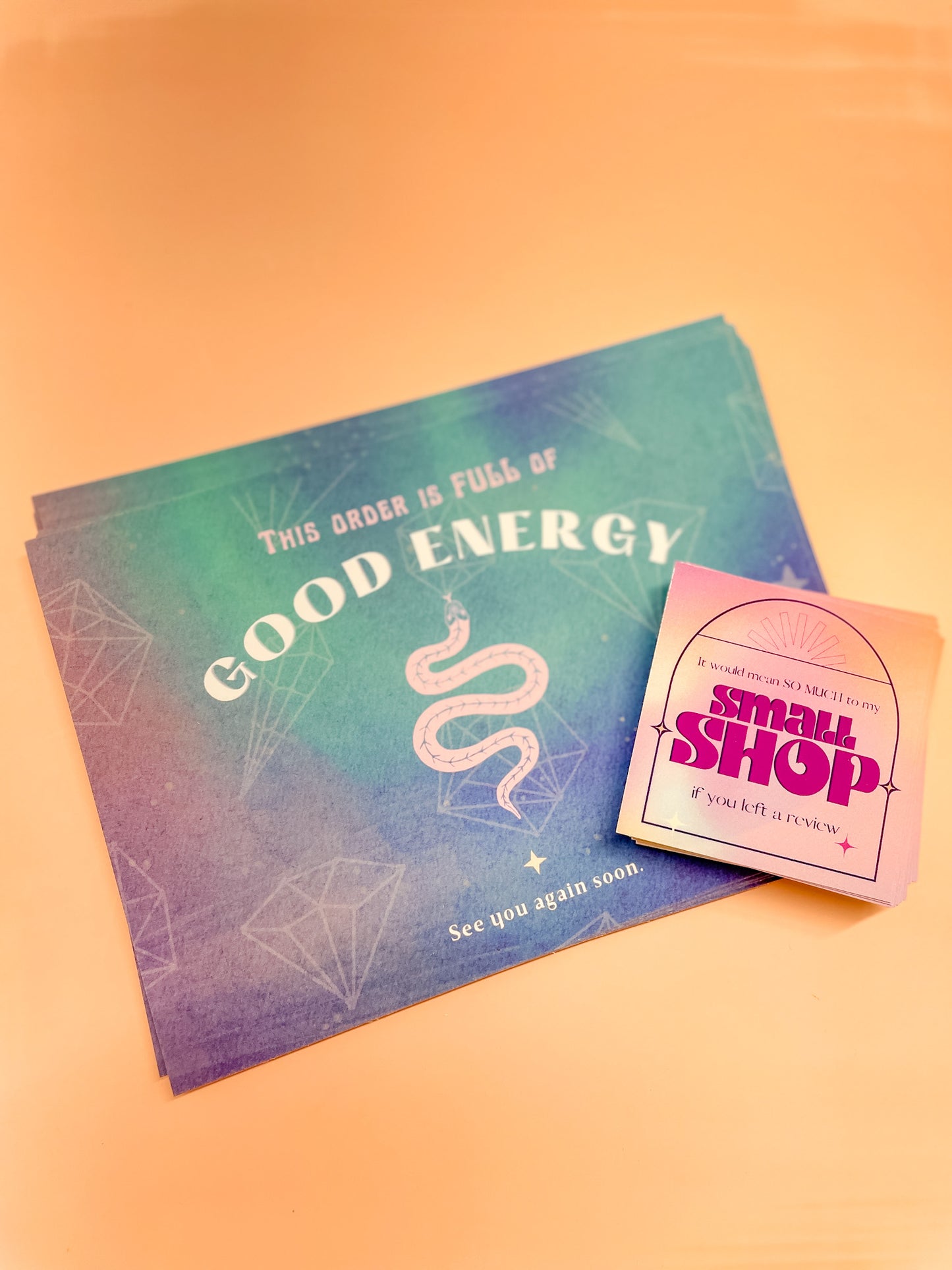 Funky Square Packaging Insert