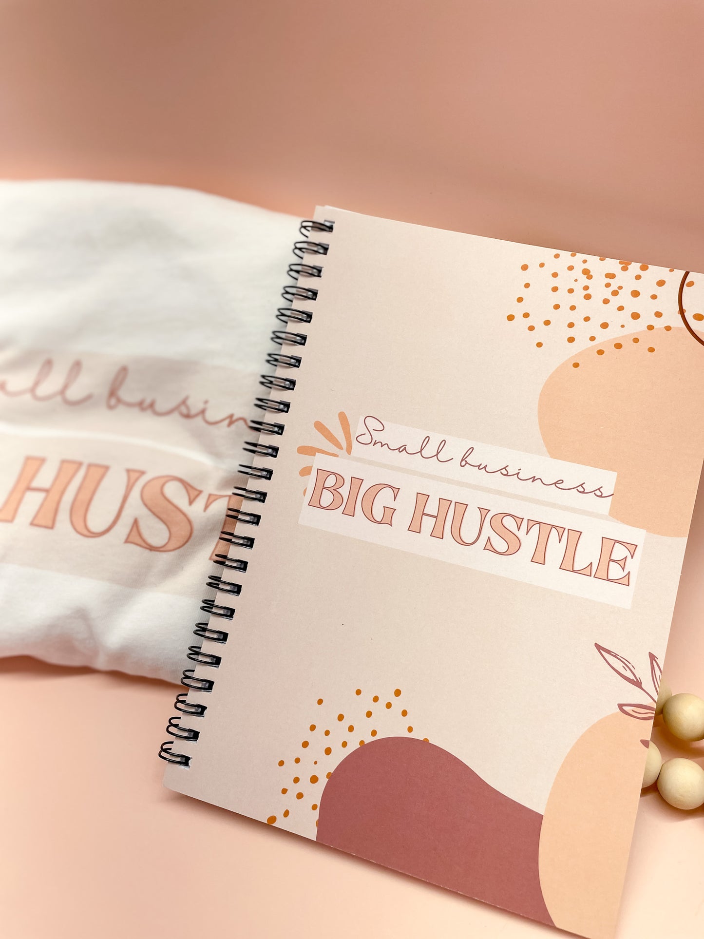Small Business BIG HUSTLE Spiral Notebook